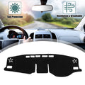 Dashboard Cover Black Polyester Non-Slip Mat for Toyota RAV4 (2019–2023)