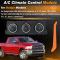 A/C Heater Climate Control Module 55056826AB for Dodge Ram 1500 (2009–2011)