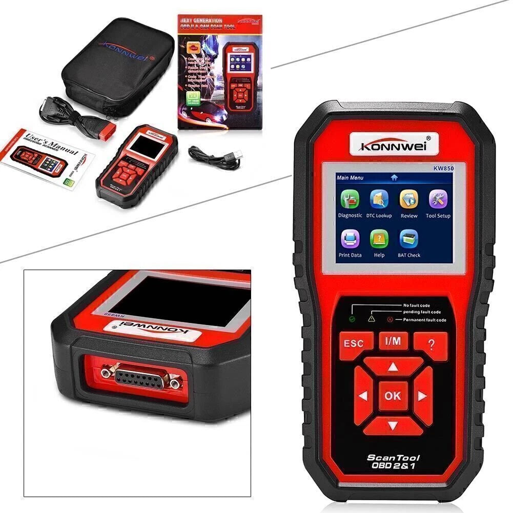 OBD2 Auto Code Reader Diagnostic Tool KW850 for Universal Use