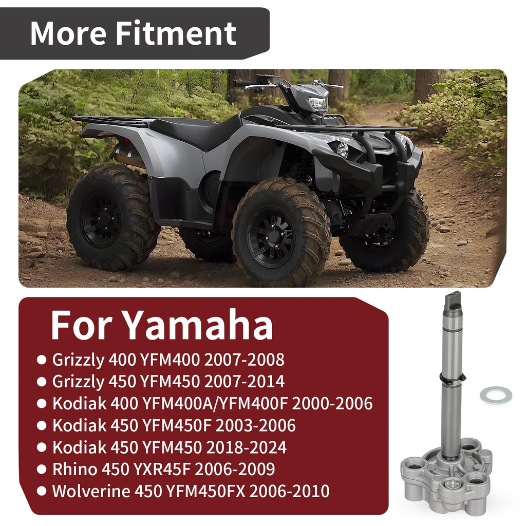 Oil Pump Kit 5GH-13314-00-00 3Y1-13310-01-00 for Yamaha Kodiak Grizzly (400-450)