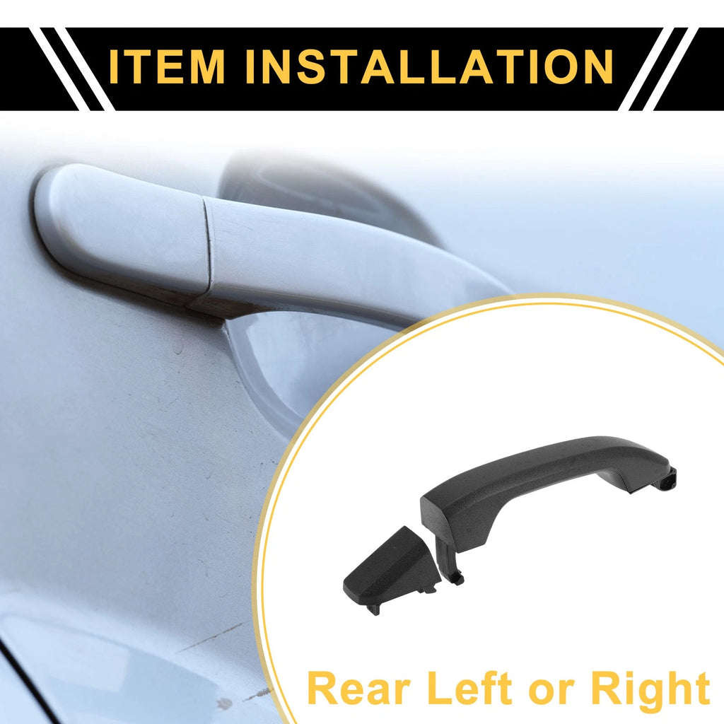 Rear Exterior Door Handle Left or Right Replacement for Chevrolet Suburban HD (2007–2014)