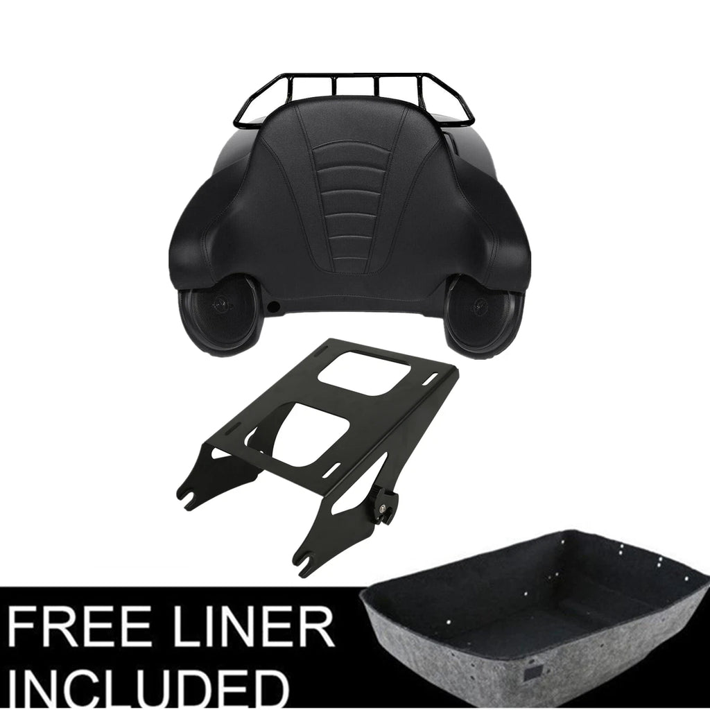 Trunk Pad Mount Speakers for Harley Electra Glide (2014–2023)