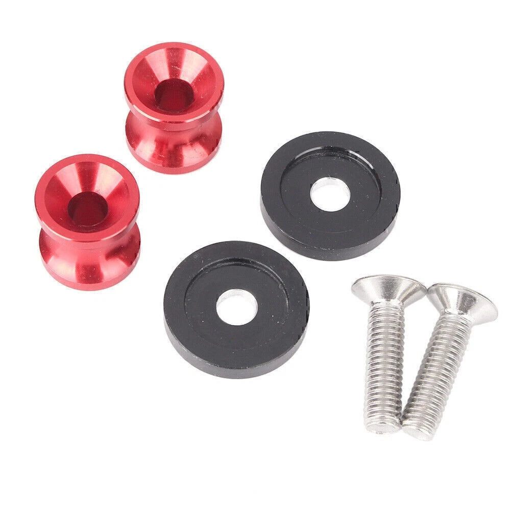 8mm Swingarm Sliders Spools Red for Honda Suzuki Ducati (All Models)