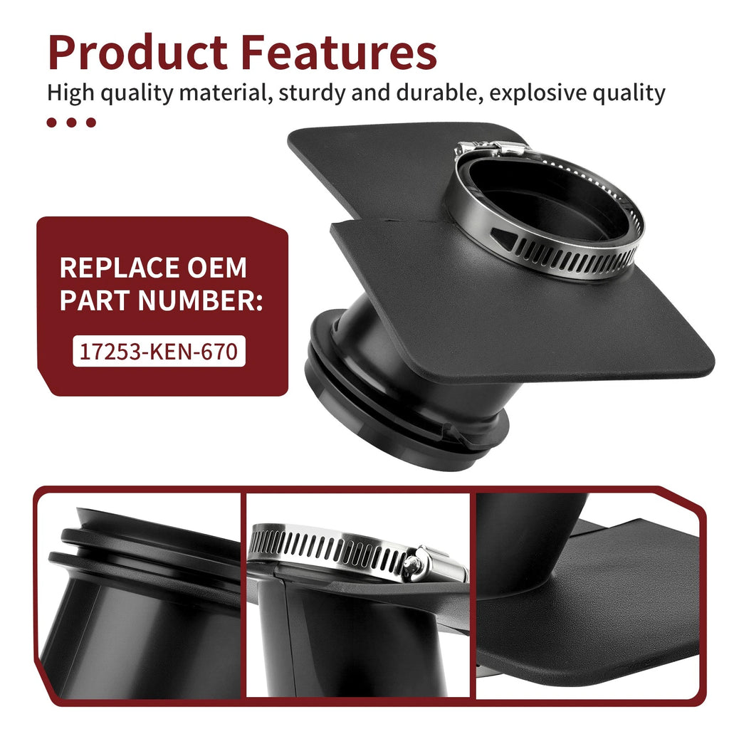 Air Cleaner Connecting Tube Boot for Honda Rebel 250 CMX250C CMX250X (1996–2016)
