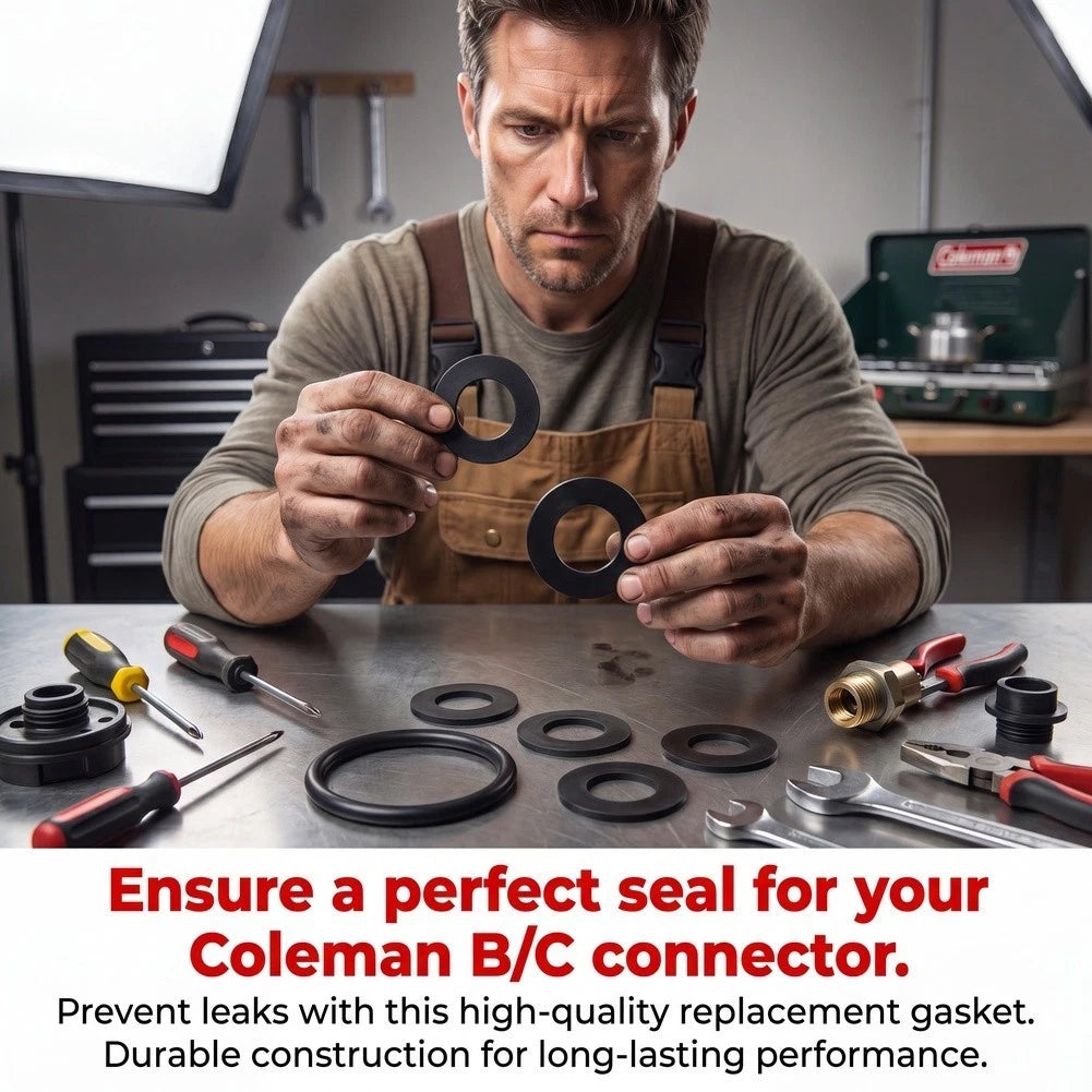 Set of 5 Rubber Washers for Coleman BC Connectors Weatherproof