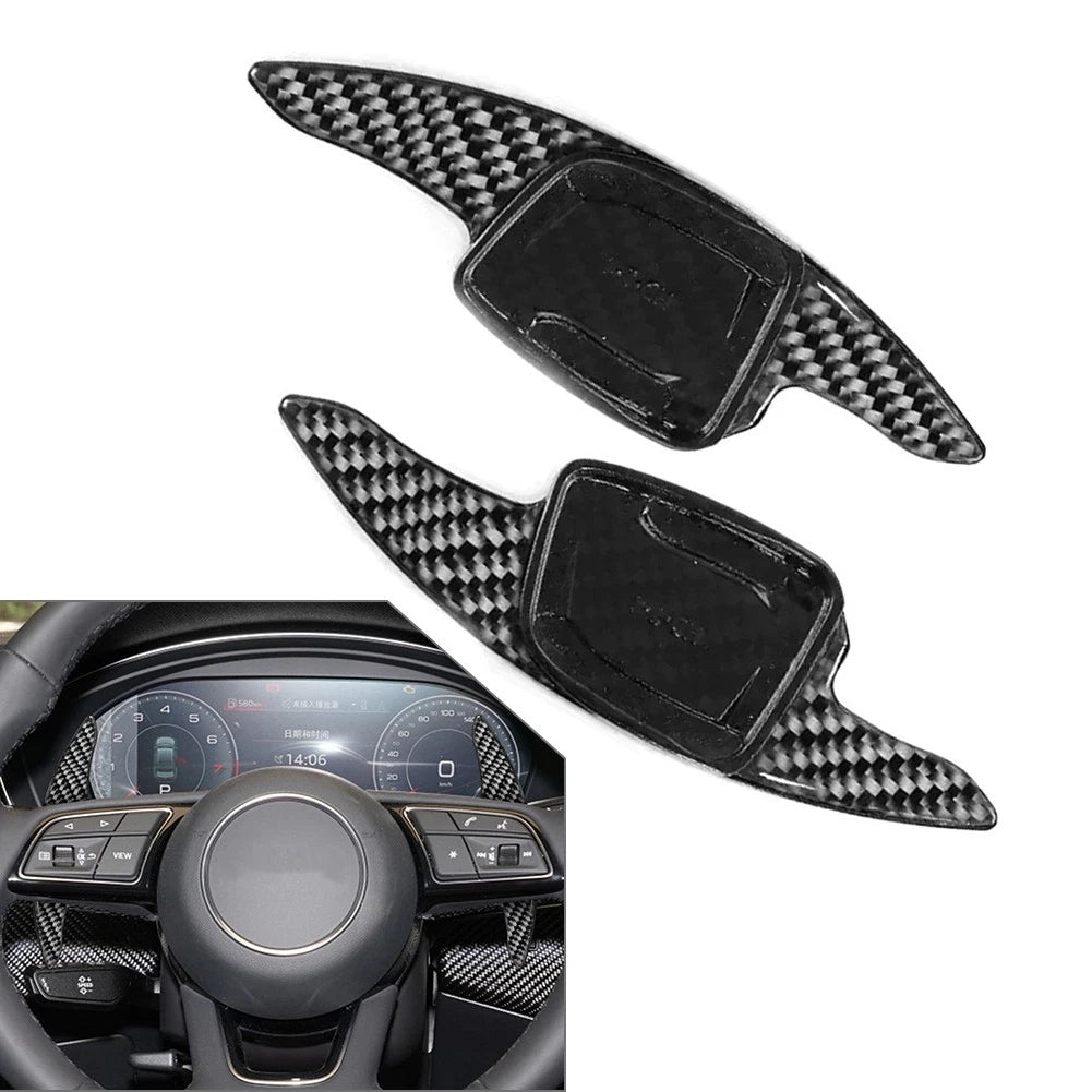 Steering Wheel Shift Paddle Extensions for Audi A3 A4 A5 A7 Q3 Q7 S4 S5 S8