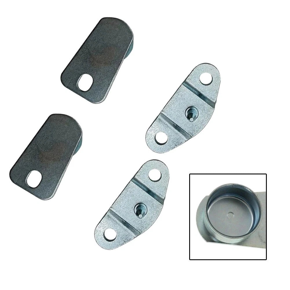 Direct Fit Tailgate Hinge Kit for Chevrolet C1500 1988-1999 4-Piece Set