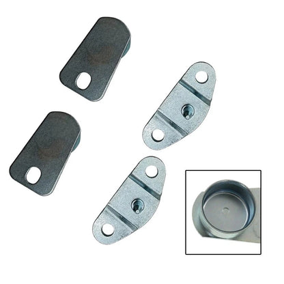 Direct Fit Tailgate Hinge Kit for Chevrolet C1500 1988-1999 4-Piece Set