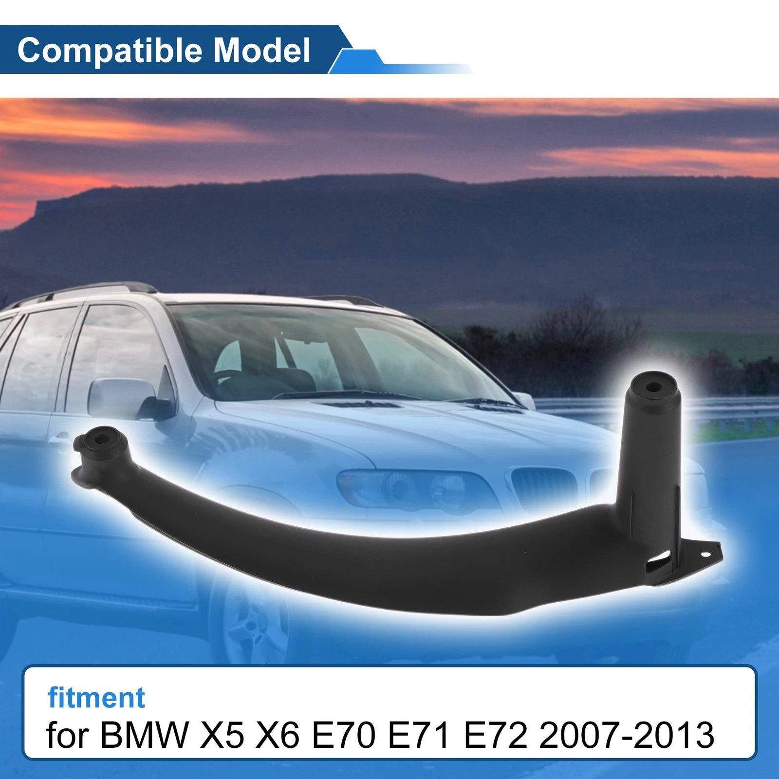 Inner Door Panel Handle Replacement for BMW X5 X6 E70 E71 E72 (2007–2013)