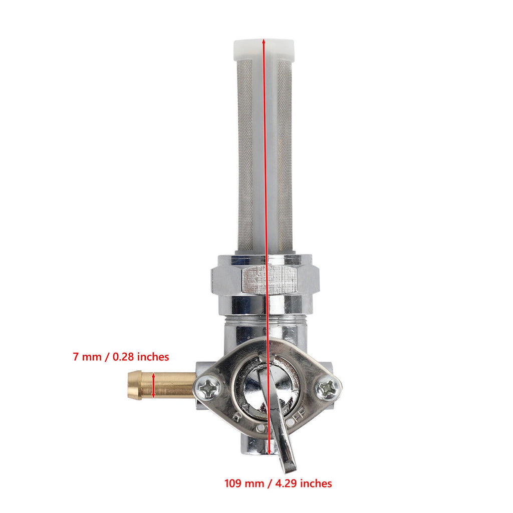 Fuel Valve Petcock for Sportster Big Twin (1975–Present) 13/16" T9