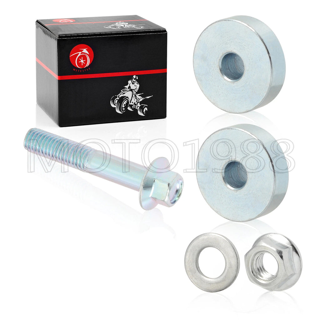 Rear Shock Conversion Upper Bushings w/ Hardware for Yamaha Blaster YFS200 (1988–2006)