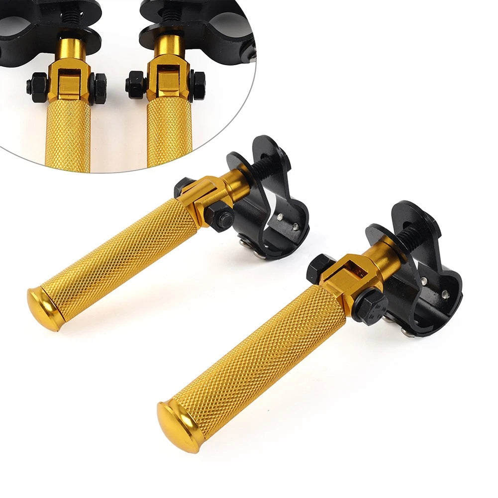 CNC Foot Pegs for Universal Motorcycle (Universal Fit)