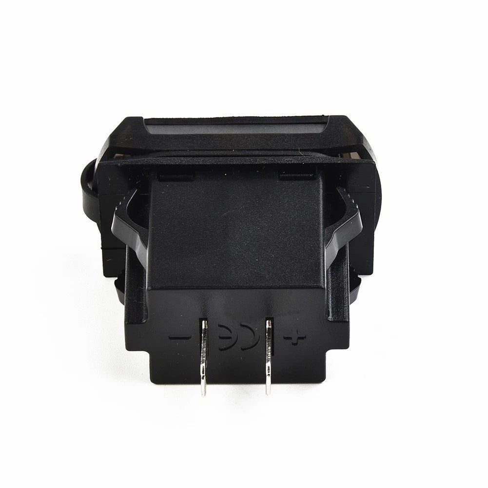 Dual USB Rocker Switch Panel Socket for Car Boat (12V 24V)