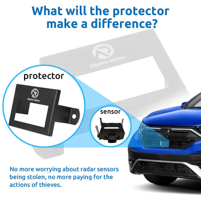 Theft Radar Sensor Protector Cover Kit for Honda CRV (2017–2022)