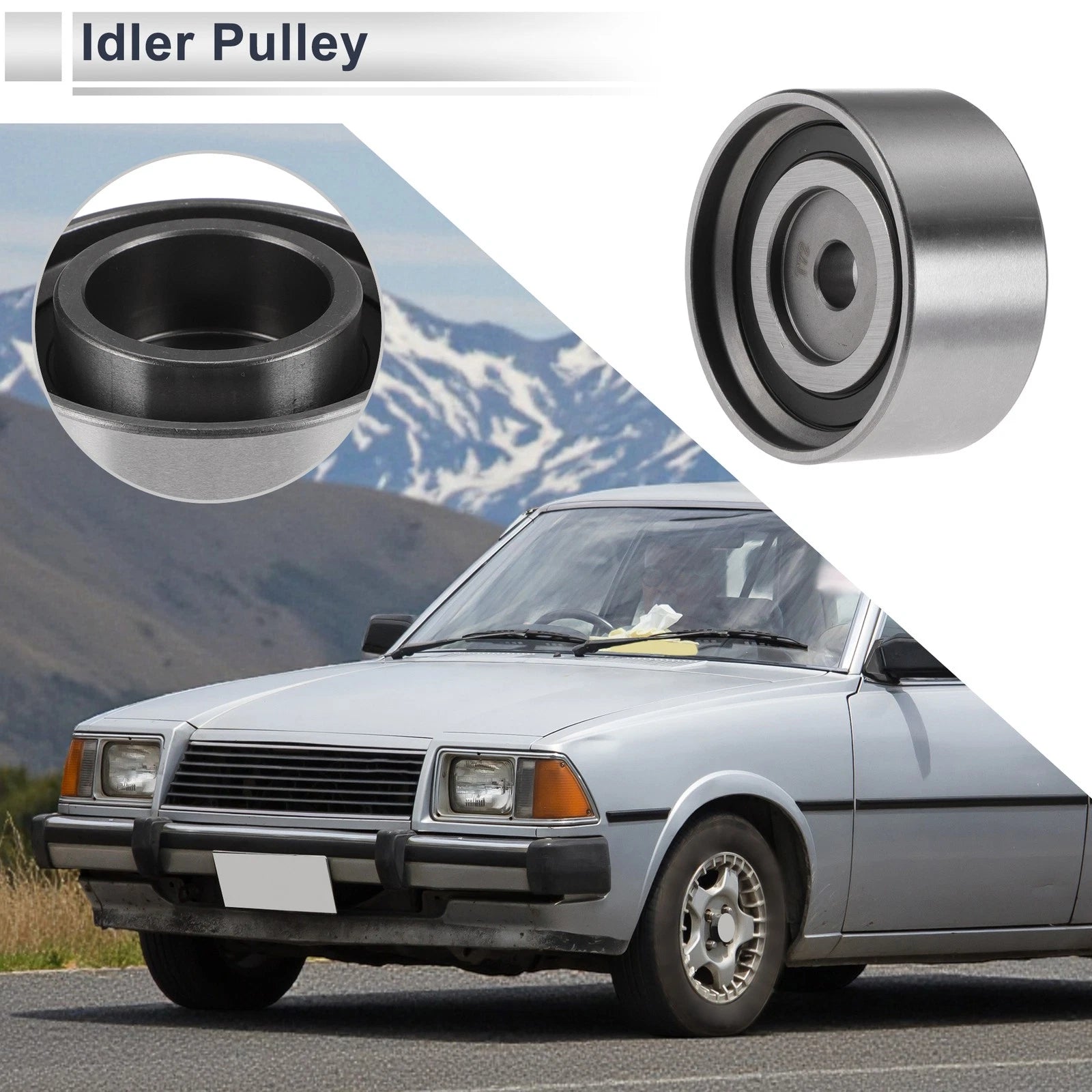 Drive Belt Idler Pulley Replacement for Ford Probe (1989–1992)