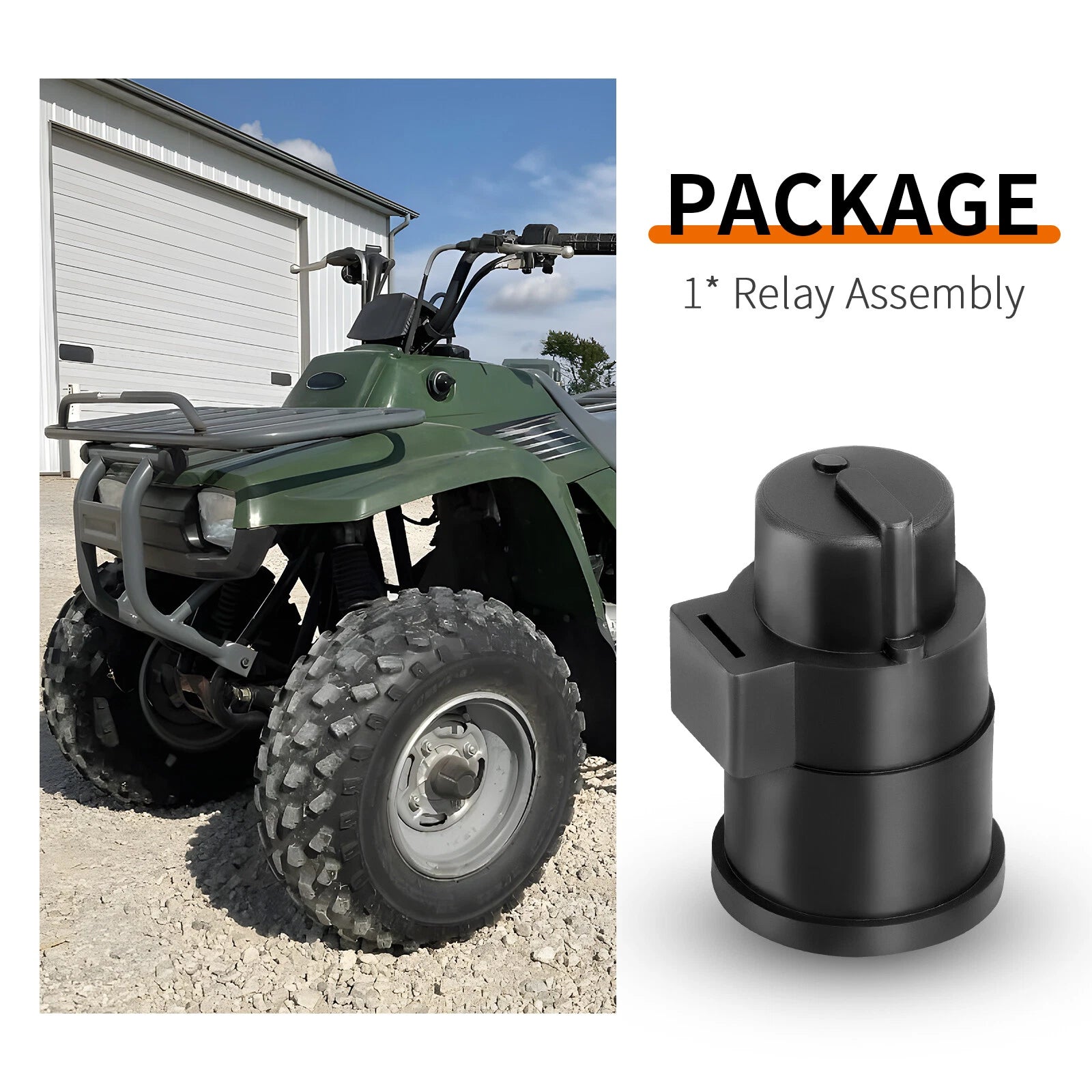 Relay Assembly 27002-1095 for Kawasaki Bayou Lakota Prairie Brute Force (1996–2010)
