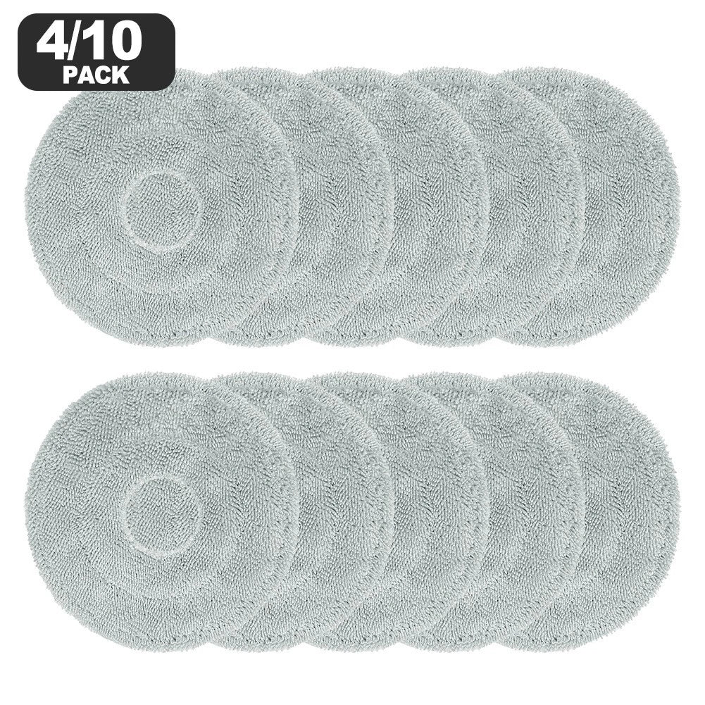 10pk Reusable Microfiber Mop Cloths for Trouver E30 (RLE52SC)