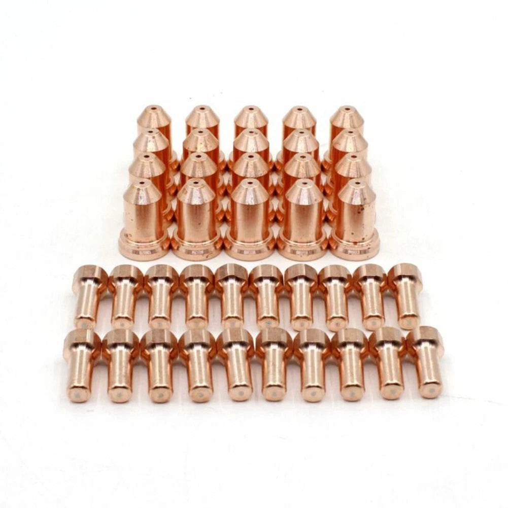 Stable Electrode Tips 1.0mm 1.2mm for IPT80 PT80 Plasma Torch Set of 40