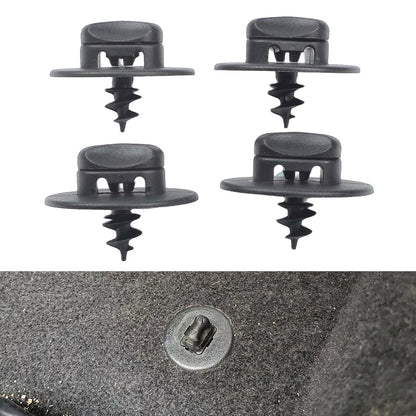 Set of 4 Car Mat Clips for Skoda (2010–2023)