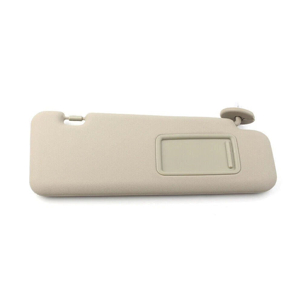 Right Side Sun Visor for Toyota Highlander (2008–2013) W/ Vanity Light Beige