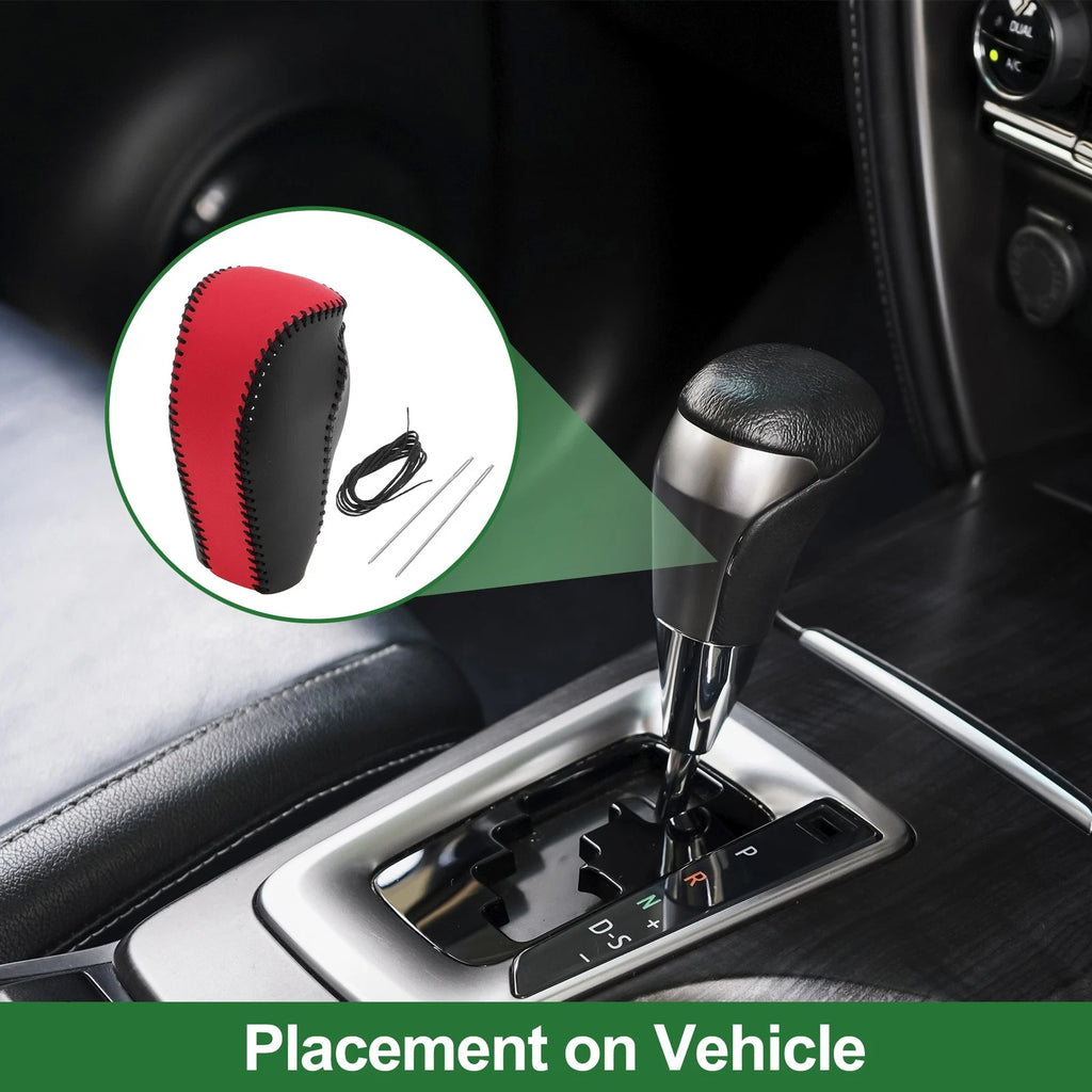 Gear Shift Knob Cover Replacement for Mazda CX-30 (2020–2022) Faux Leather