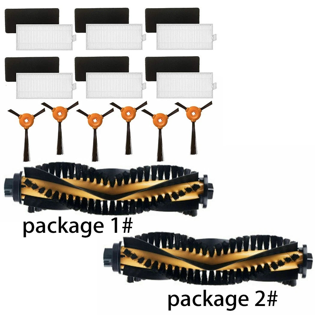 Filter Side Brush Kit for Ecovacs Deebot 500, 600, 601, 711 (2016–2021)