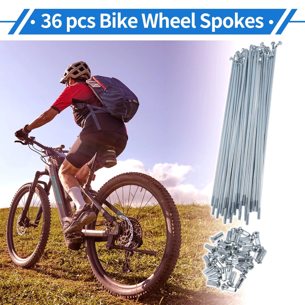 Bicycle Spokes Nipple Replacement 12G 160mm for Universal Bike (Any Year)