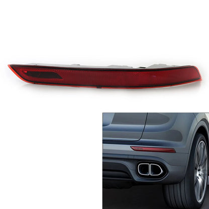 Right Rear Bumper Fog Light Lamp Side Reflector for Porsche Cayenne (2015–2017)