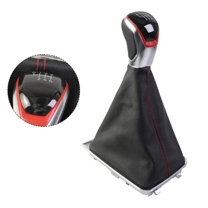 Gear Shift Knob for Universal Fitment (Plastic & Artificial Leather)