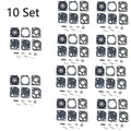 10x Carburetor Carb Kit for Echo PB-1000 PB-1010 (Zama RB-52 C1Q-P18 C1Q-P22)