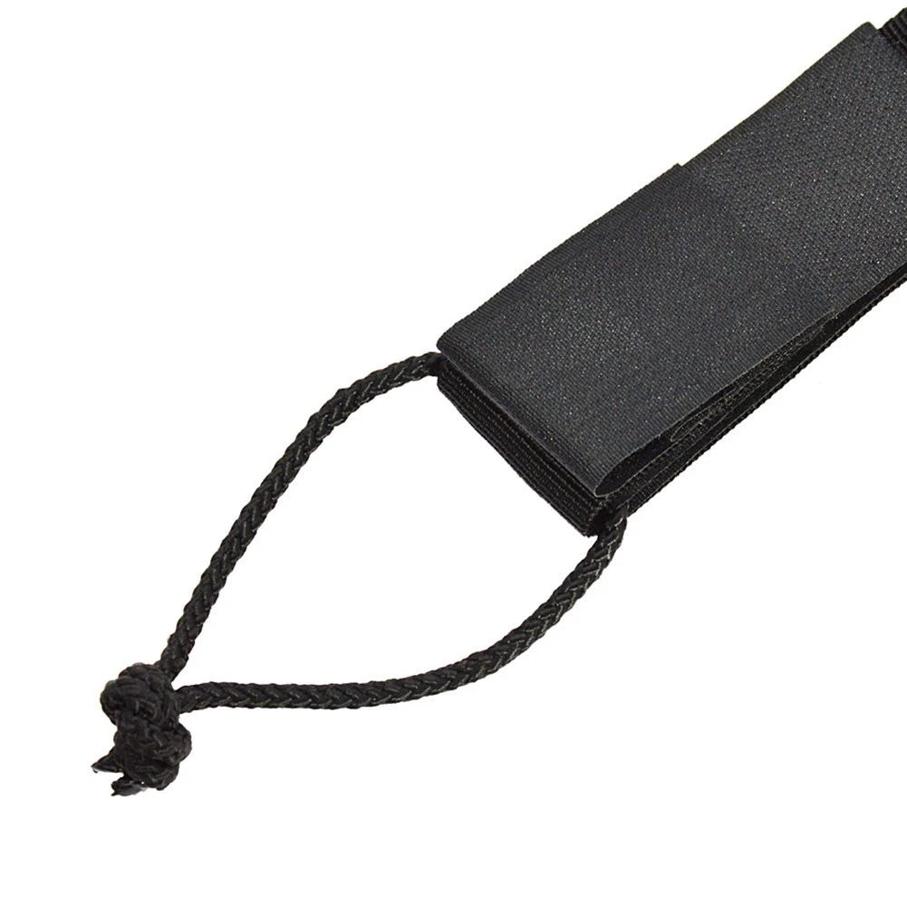 4mm Black Nylon Leash String Cord for Surfboard Strap (36cm)