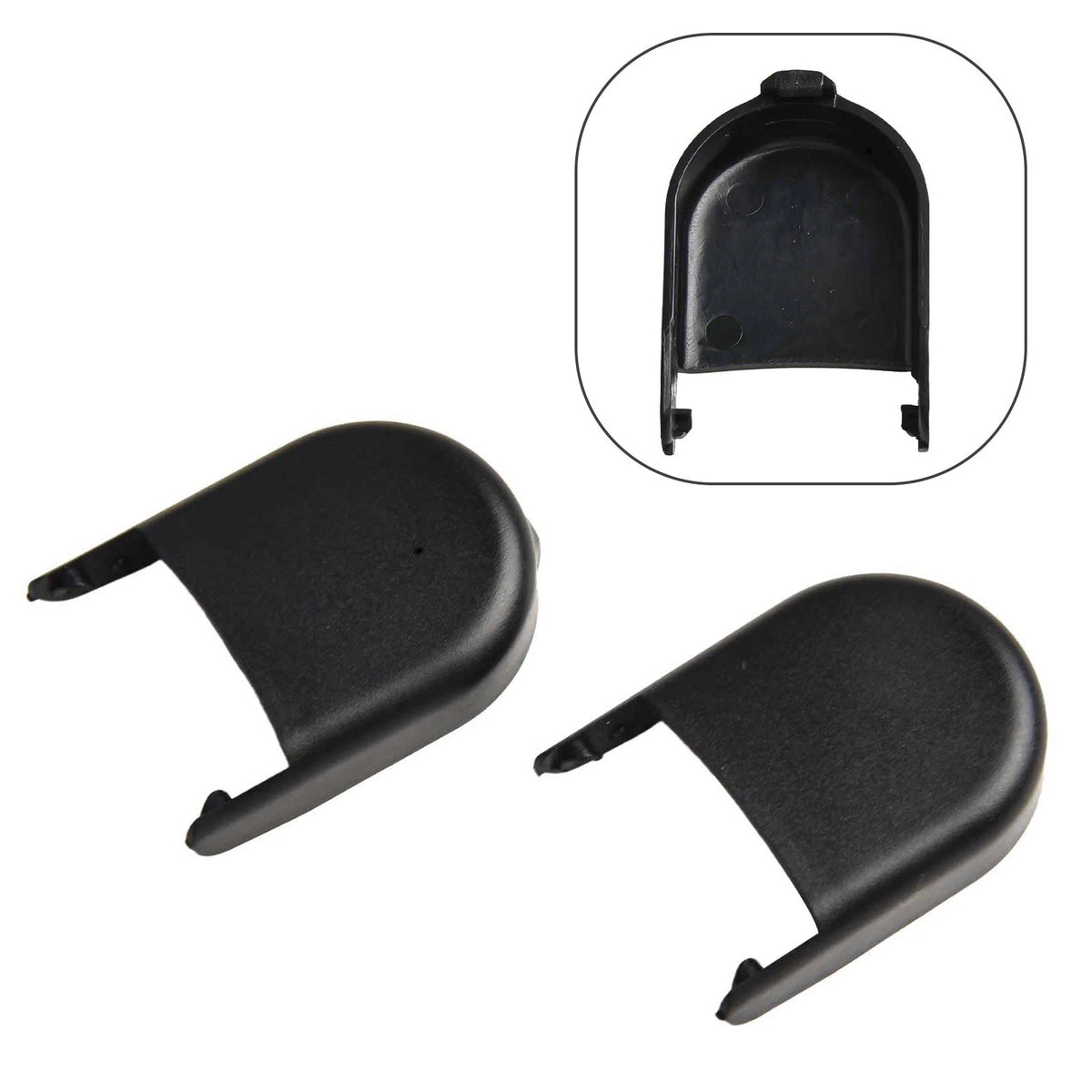 Front Windshield Cap Set in Black for Opel For Mokka from Year '12 '18