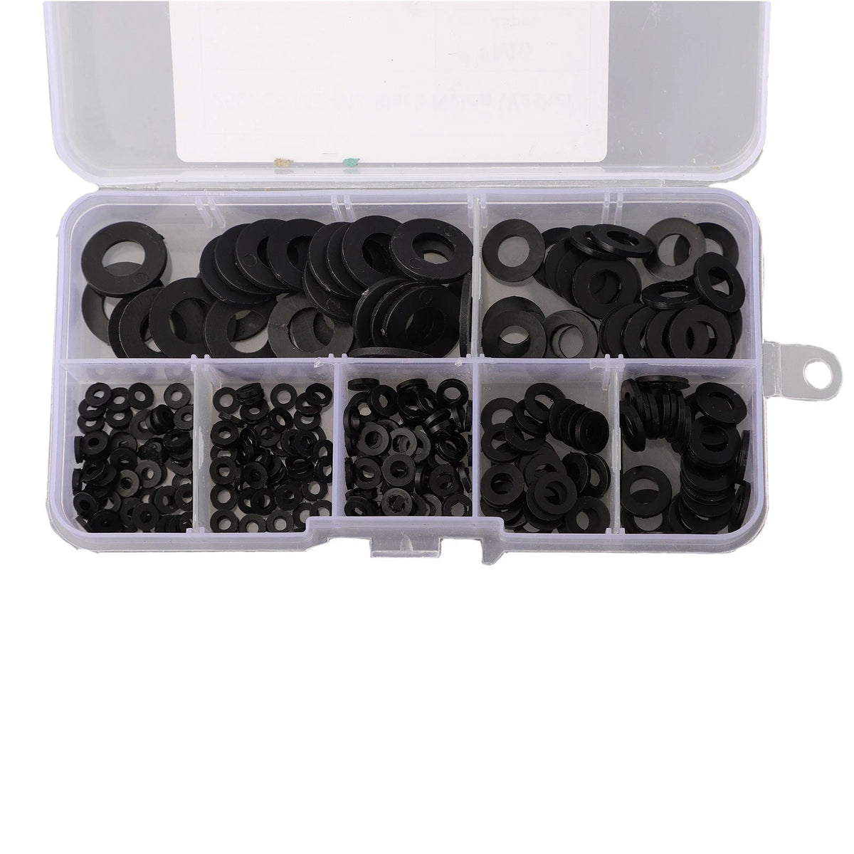 Portable Washer Gasket Ring Kit - 250pcs, 7 Sizes