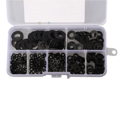Portable Washer Gasket Ring Kit - 250pcs, 7 Sizes