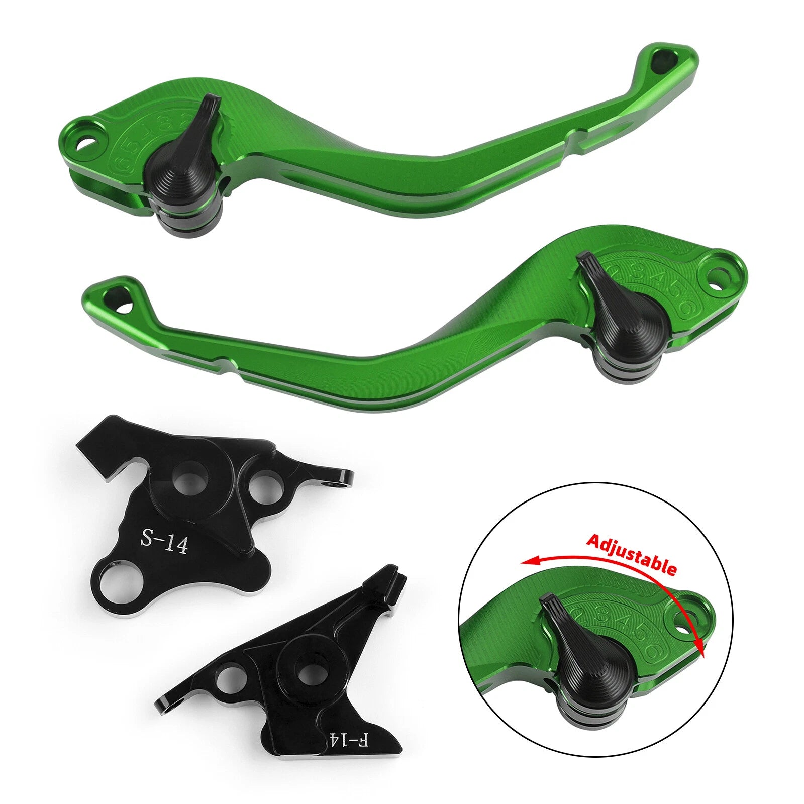 CNC Short Clutch Brake Lever for Suzuki GSF650 GSX1250 GSXR1300 DL1000 (T9)