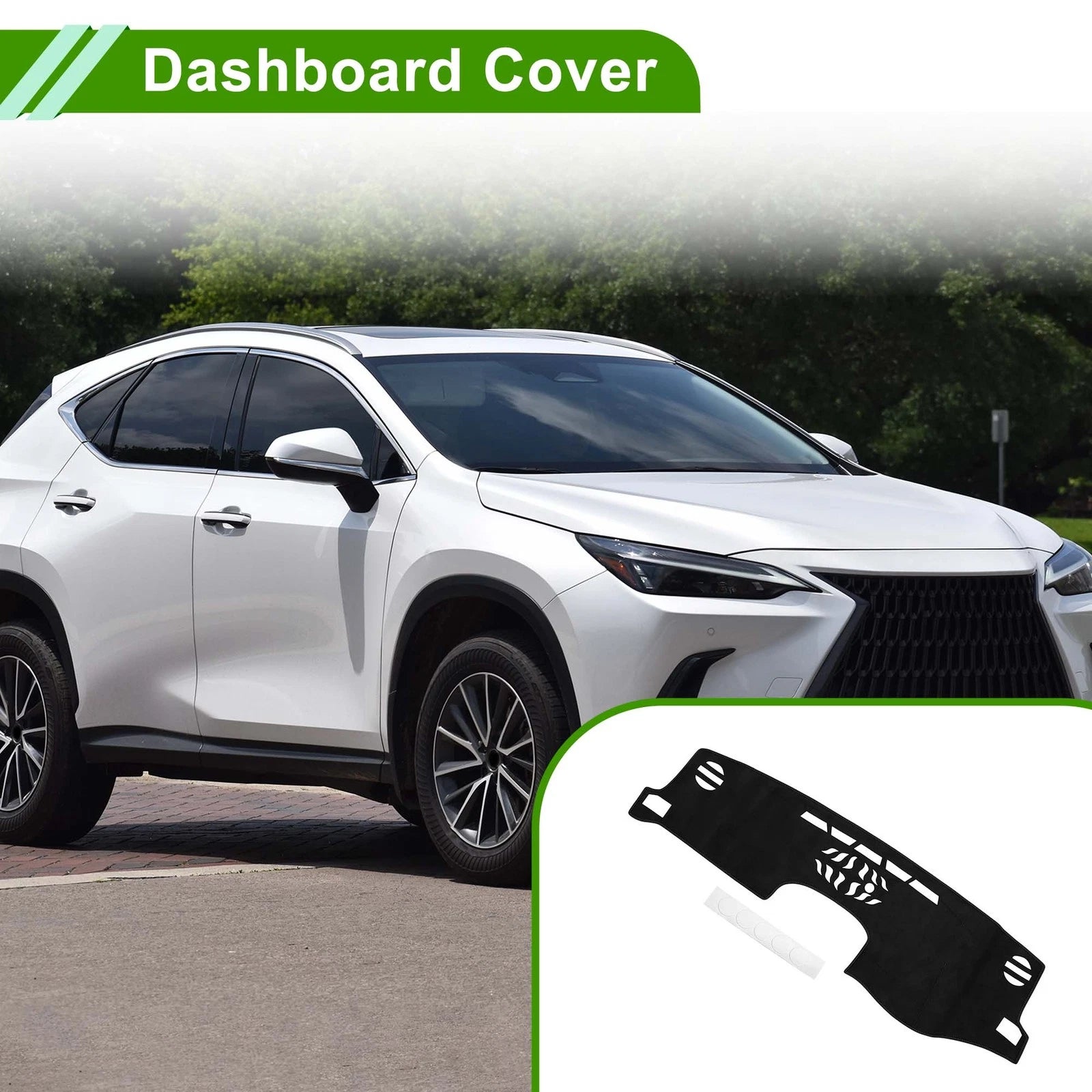 Dashboard Dash Cover Mat Replacement for Lexus NX 200T 300 300h (2014–2020)