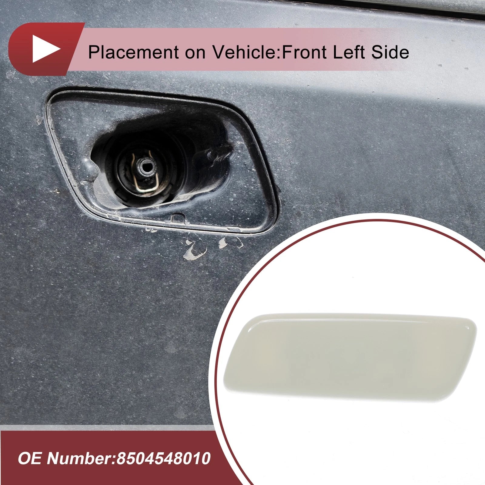 Front Left Washer Nozzle Cover Cap for Lexus RX350 (2010–2013)