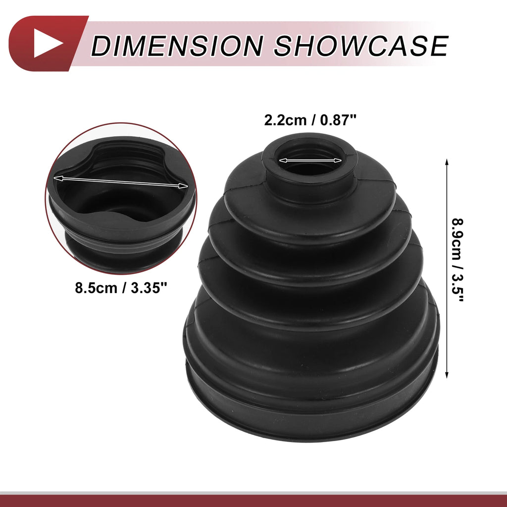 Inner CV Joint Boot Kit w/ Clamps for Mini Cooper (2007–2015) 31607591694
