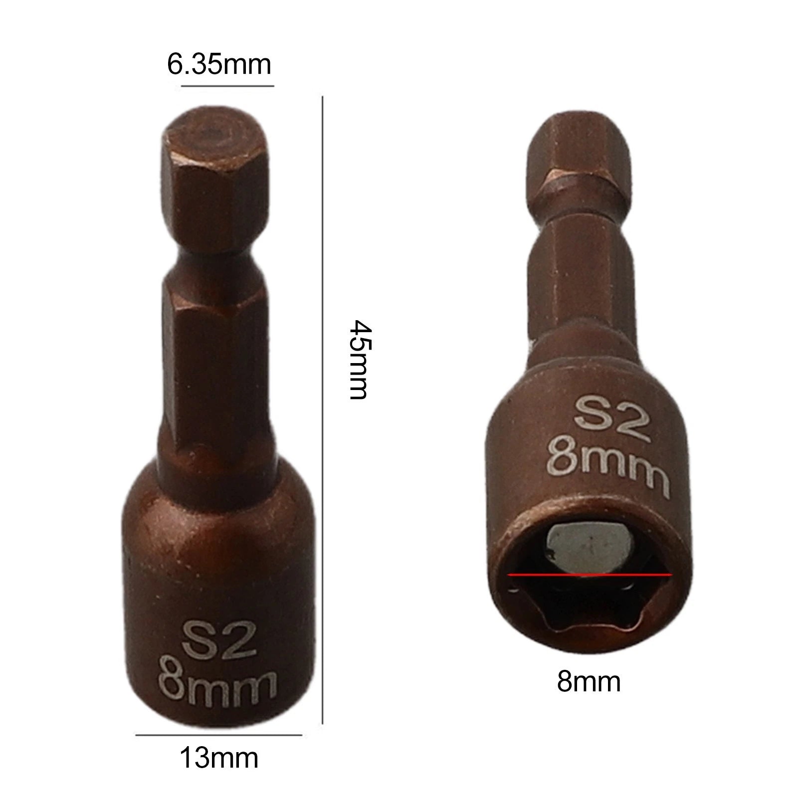 Magnetic Nut Driver Set for Electric Screwdrivers (Universal)