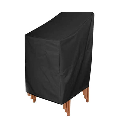 Outdoor Chair Cover for Stackable High Back Chairs (Heavy Duty)