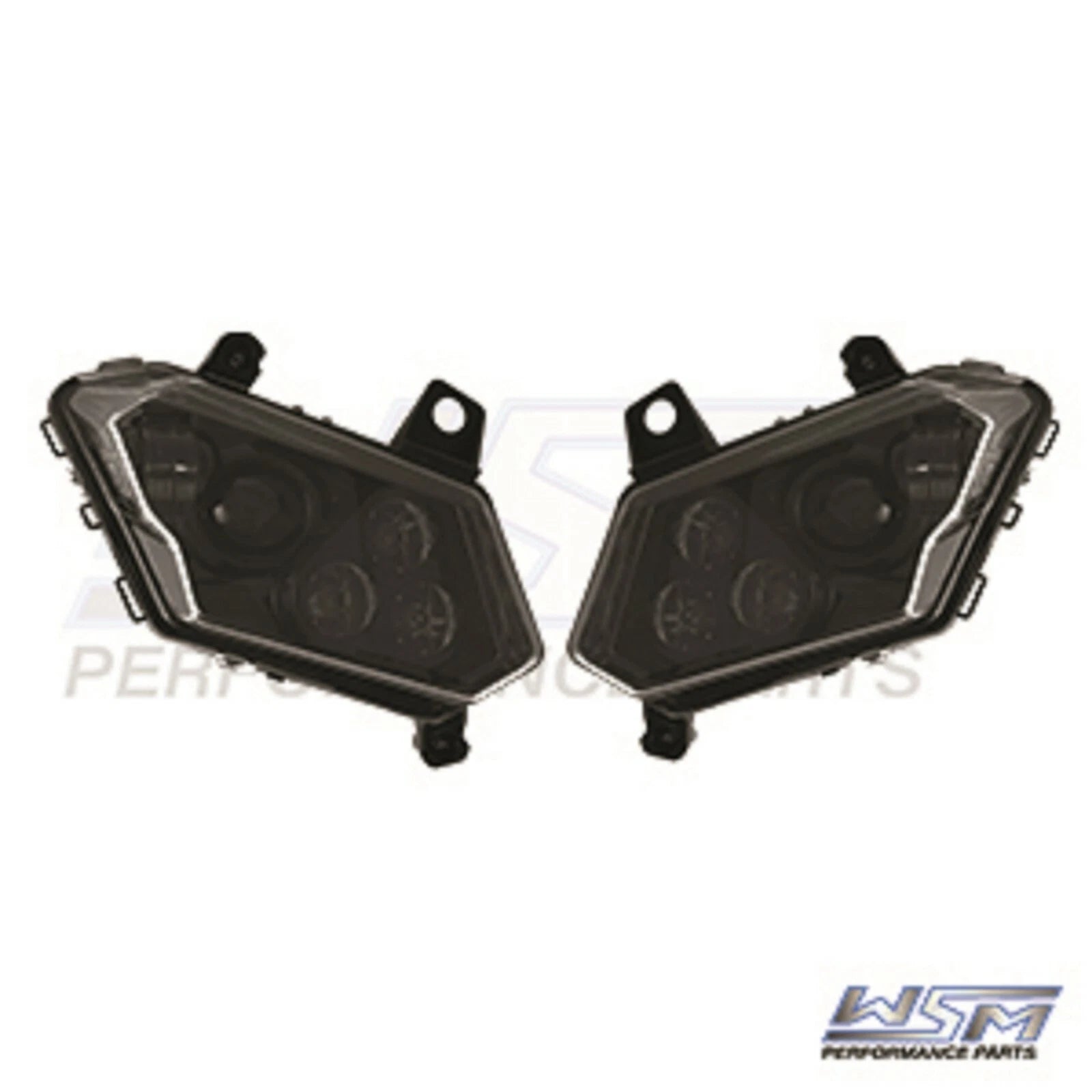 2X LED Headlights for Can-Am X3 (Smoked Lenses) - 020-320-00