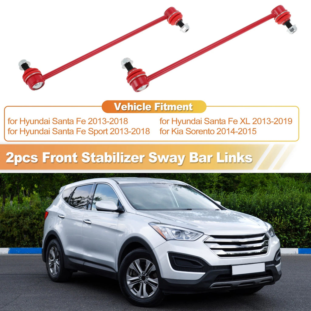 Front Sway Bar Links Replacement 2 Pack for Hyundai Santa Fe (2013–2018)