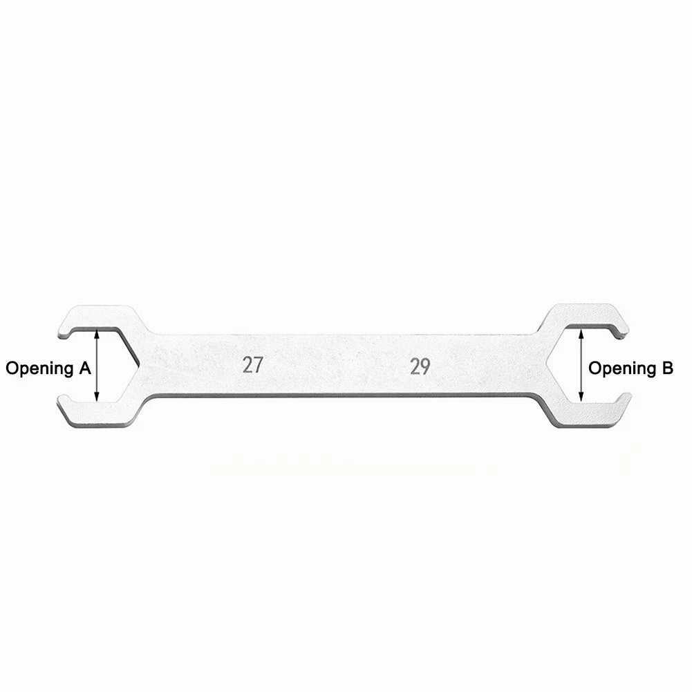 Dual Ended Wrench for Underfloor Heating Valve Repairs