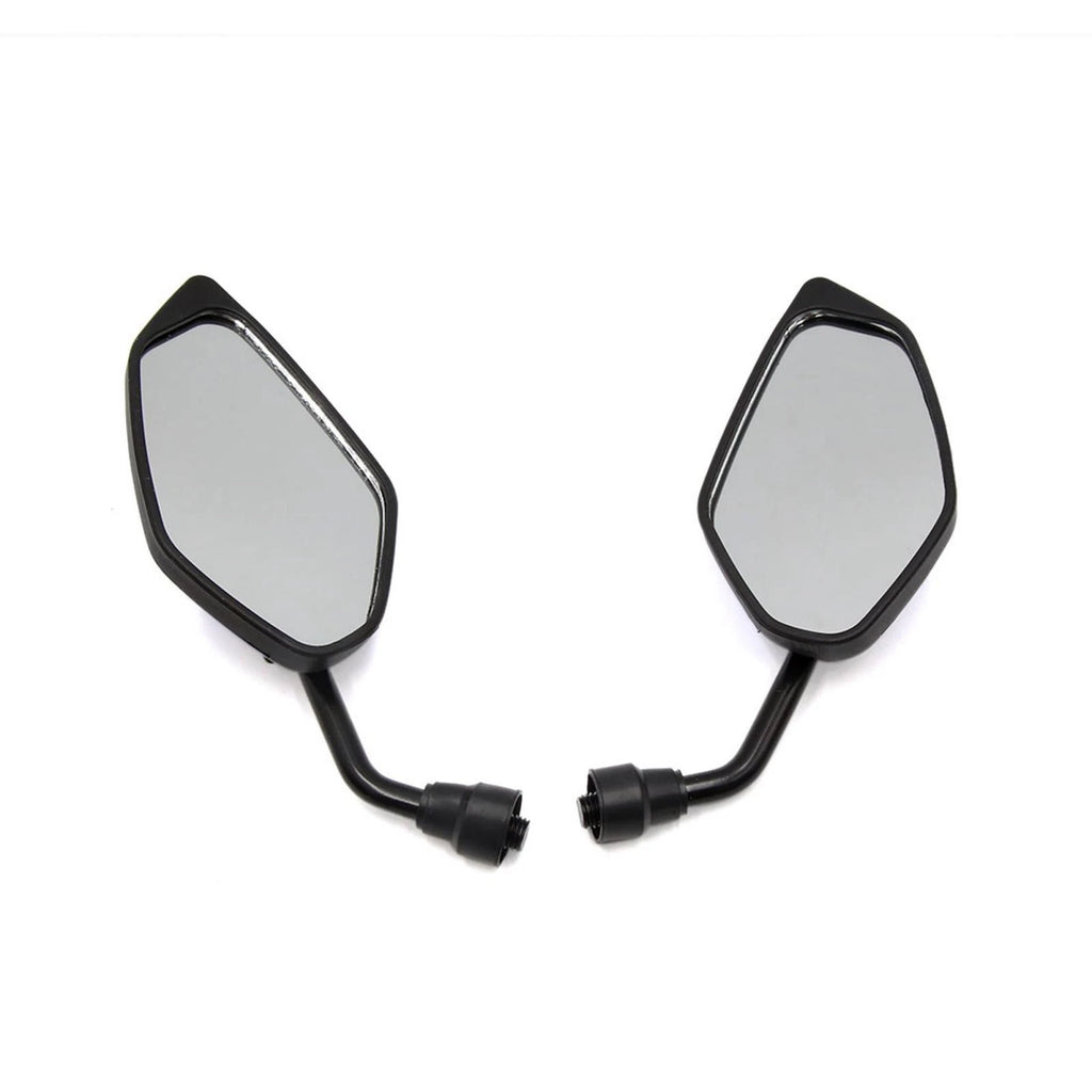 Pair Adjustable Rear Side View Mirrors for Motorcycle Scooter