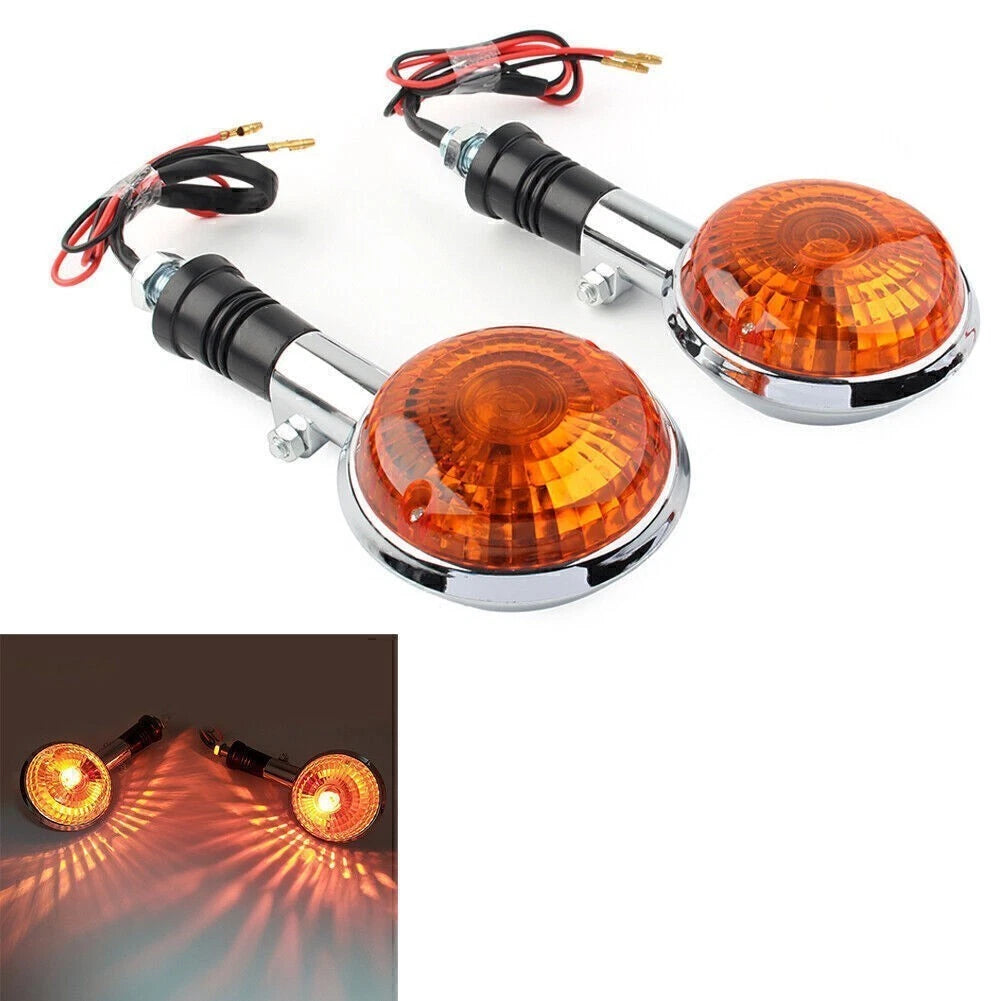 Amber Turn Signal Indicator Light for Vstar XVS XV400 650 1100 1300 V-MAX 1200