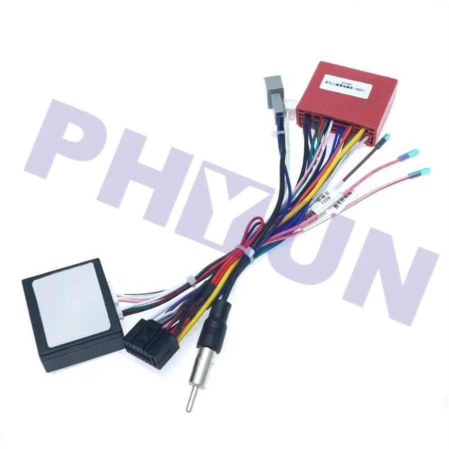 16 Pin Stereo Radio Wiring Harness Power Cable Adapter for Mazda