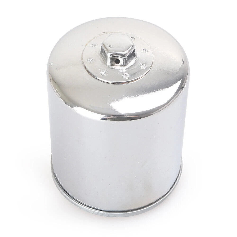 Oil Filter for Harley Davidson XL883N, FLHRI Electra Glide/Buell (Chrome)