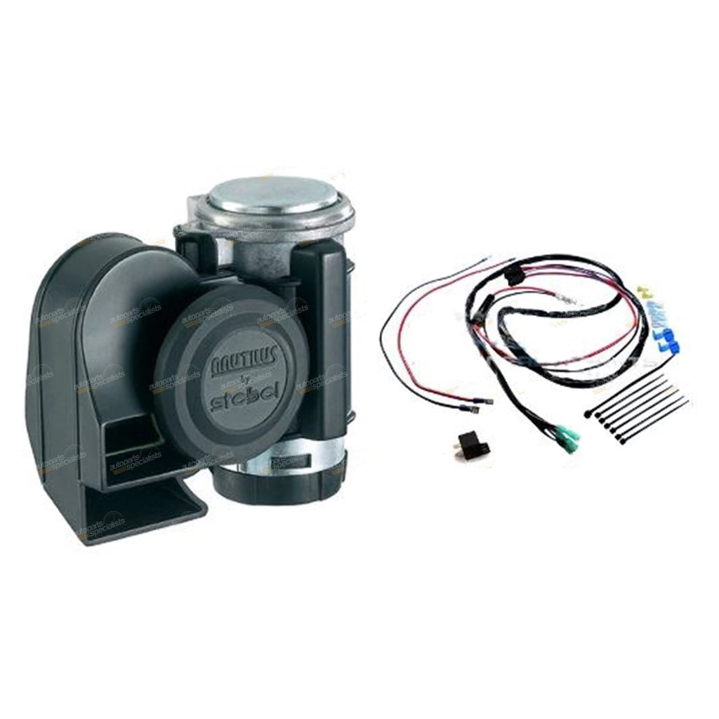 Stebel Nautilus Compact Horn for 4x4 Vehicles (12V, 139dB)