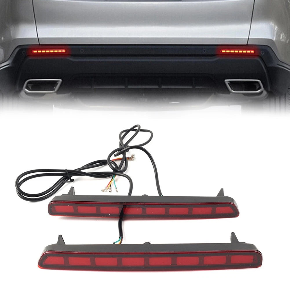 Square Rear Bumper Reflector for Honda