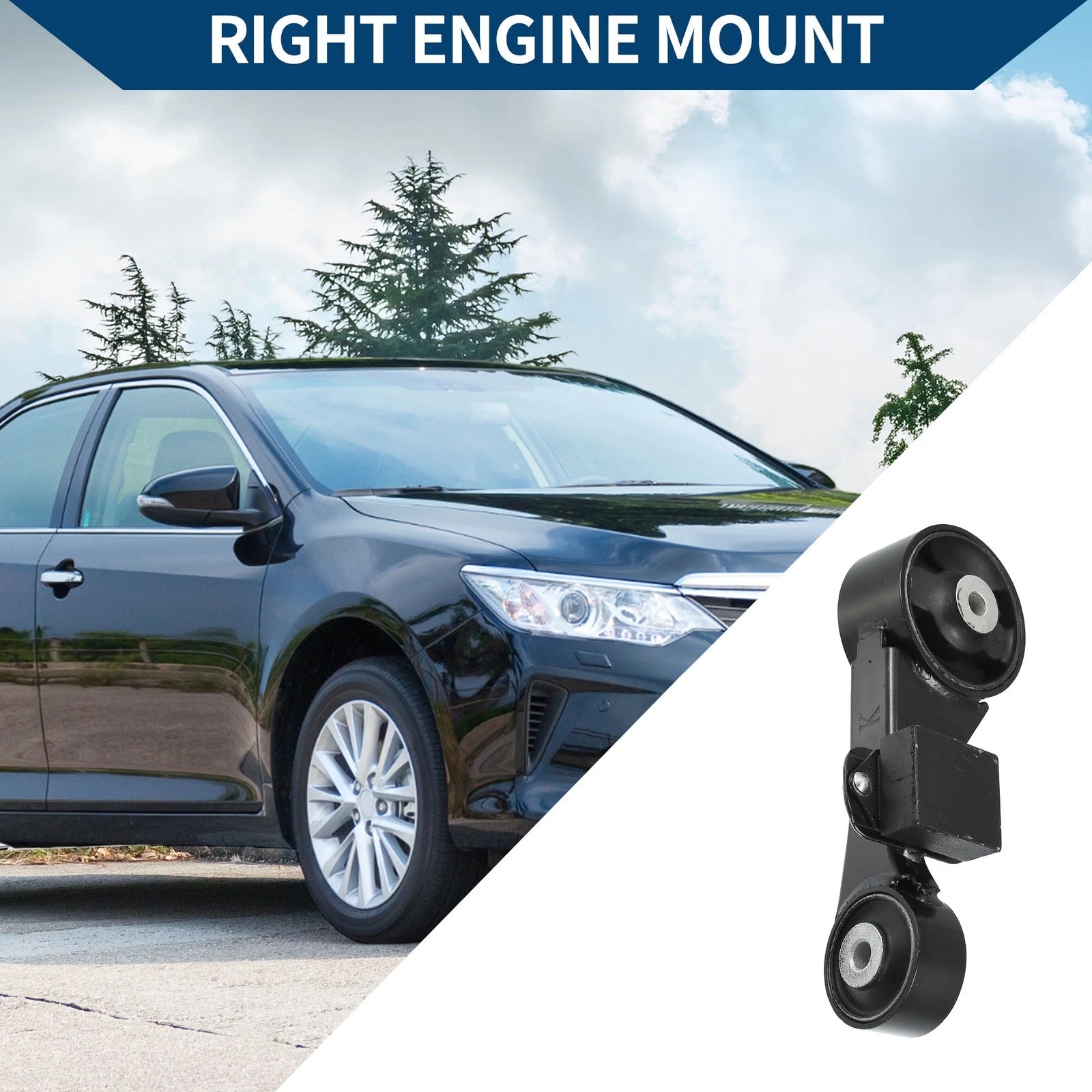 Engine Motor Mount Right Replacement for Toyota Camry 2.5L (2010–2015)